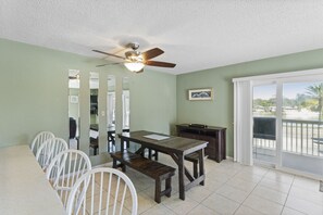 Dining - 🌴 Fifty Gulfside Corner Condo – 2BR/2BA with Wraparound Balcony & Dual Water Views - Indian Rocks Beach (Indian Rocks Beach)