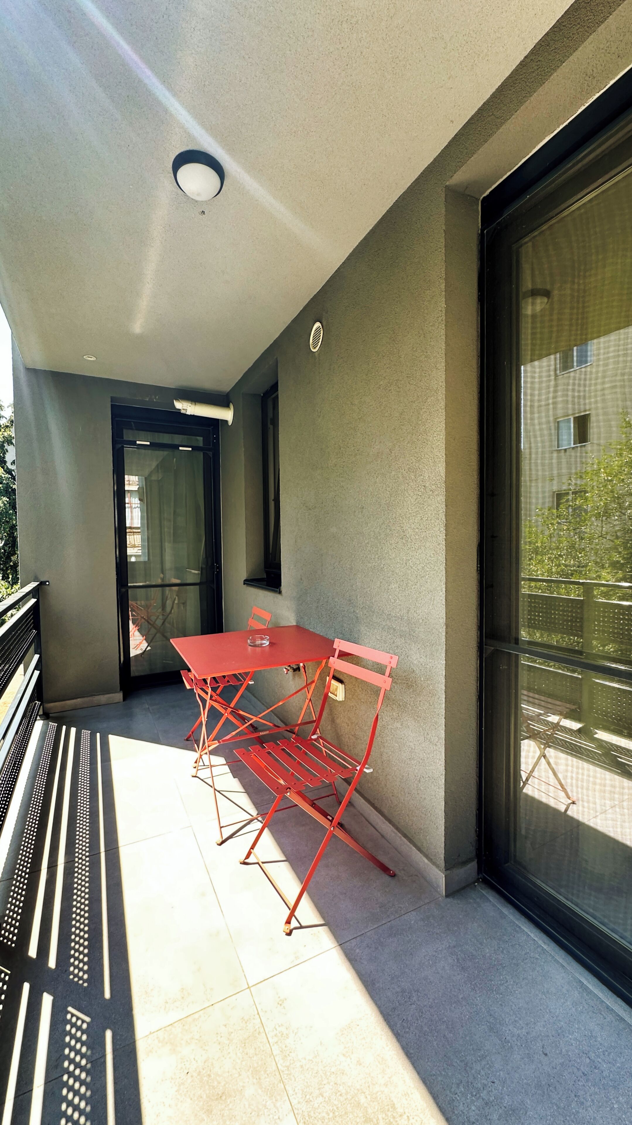 Leilighet – city, 1 kingsize-seng med sovesofa, ikke-røyk, kjøkken | Terrasse/patio