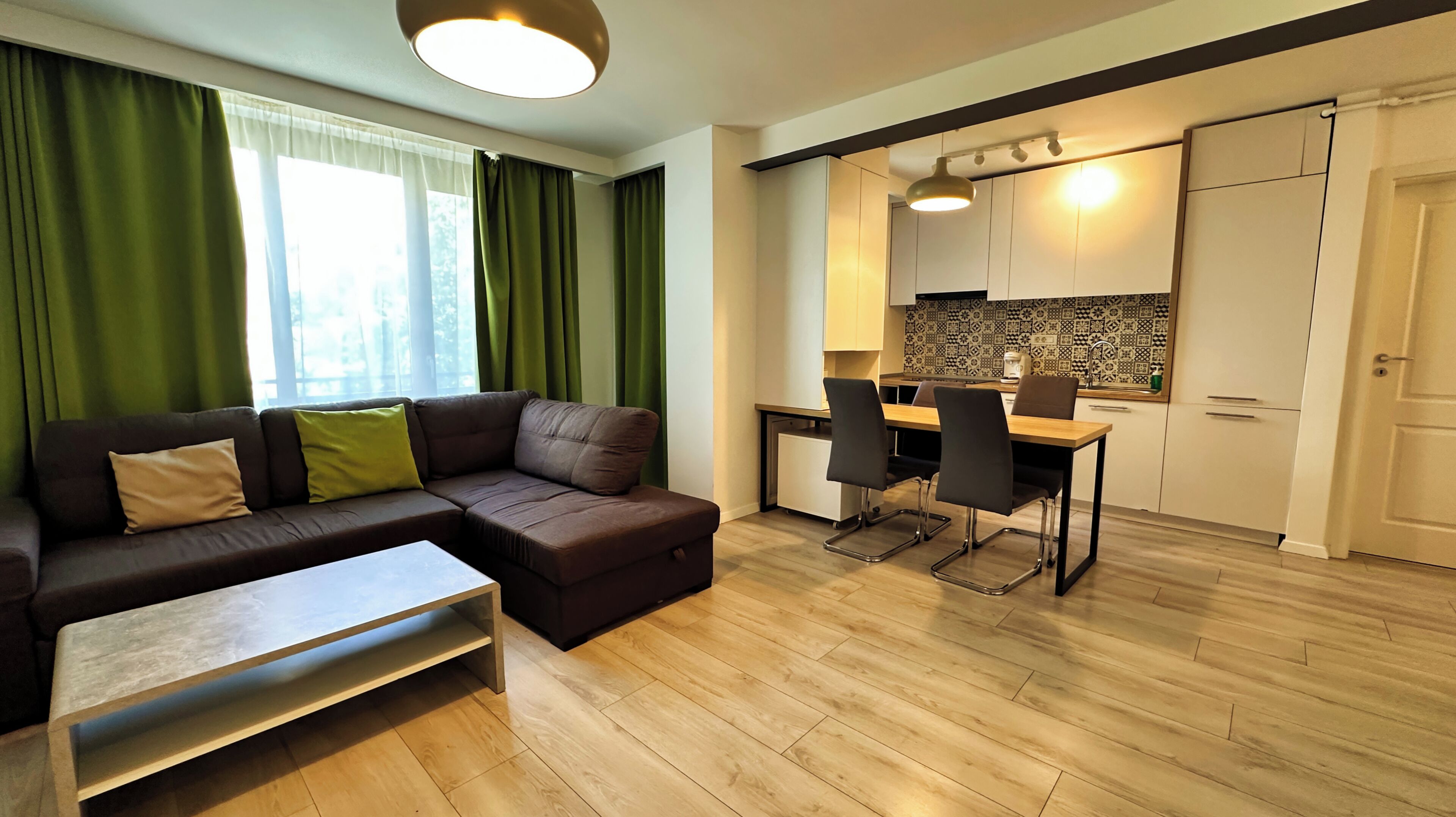 City Apartment, 1 King Bed with Sofa bed, Non Smoking | Living area | 102-cm TV with cable channels, Netflix, streaming services