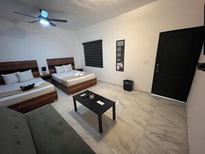 Familie studio suite | Individueel gedecoreerd, individueel gemeubileerd, geluiddichte muren