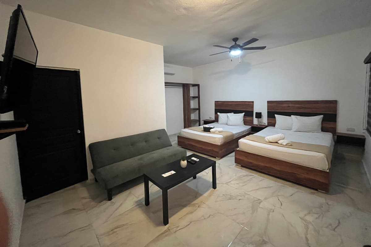 Suíte estúdio família | Individualmente decorados, individualmente mobiliados