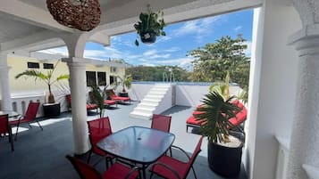 Terrasse sur le toit