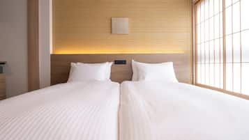 1 chambre, couette en duvet d'oie, coffres-forts dans les chambres