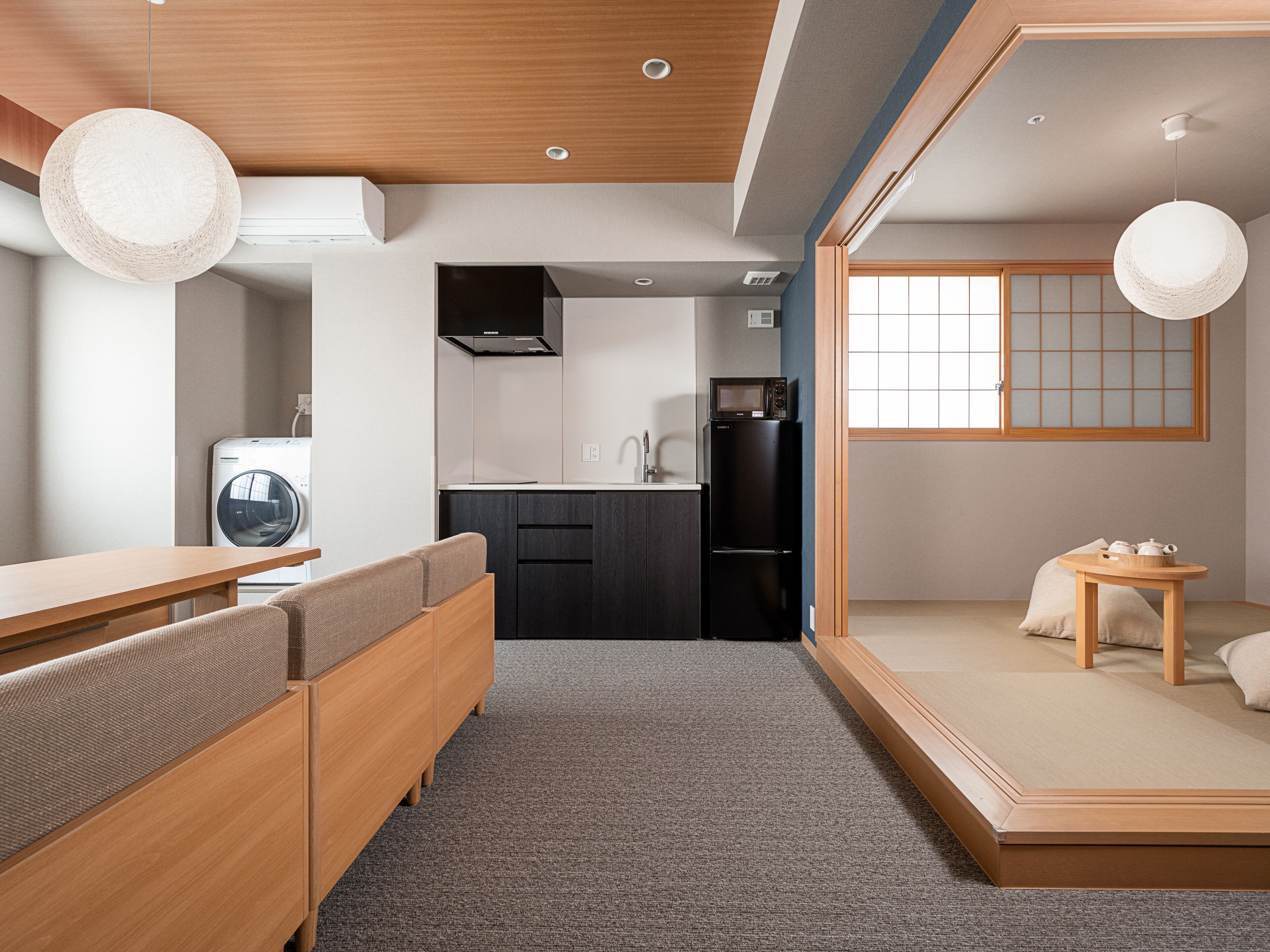 Two-Bedroom Japanese Suite | Down comforters, in-room safe, individually decorated