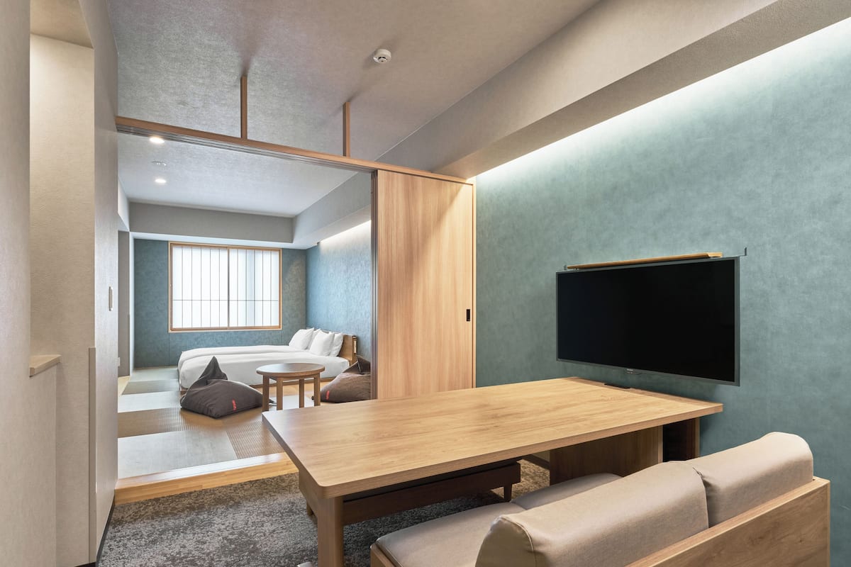 Traditional-Apartment, 1 Schlafzimmer, Nichtraucher (Japanese) | Daunenbettdecken, Zimmersafe, Schreibtisch