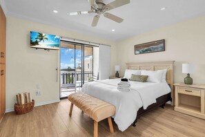 2 bedrooms, desk, iron/ironing board, WiFi