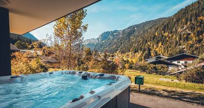 Magnifique Chalet 4* 14/15 personnes trĂšs grand confort avec jacuzzi Ă ChĂątel