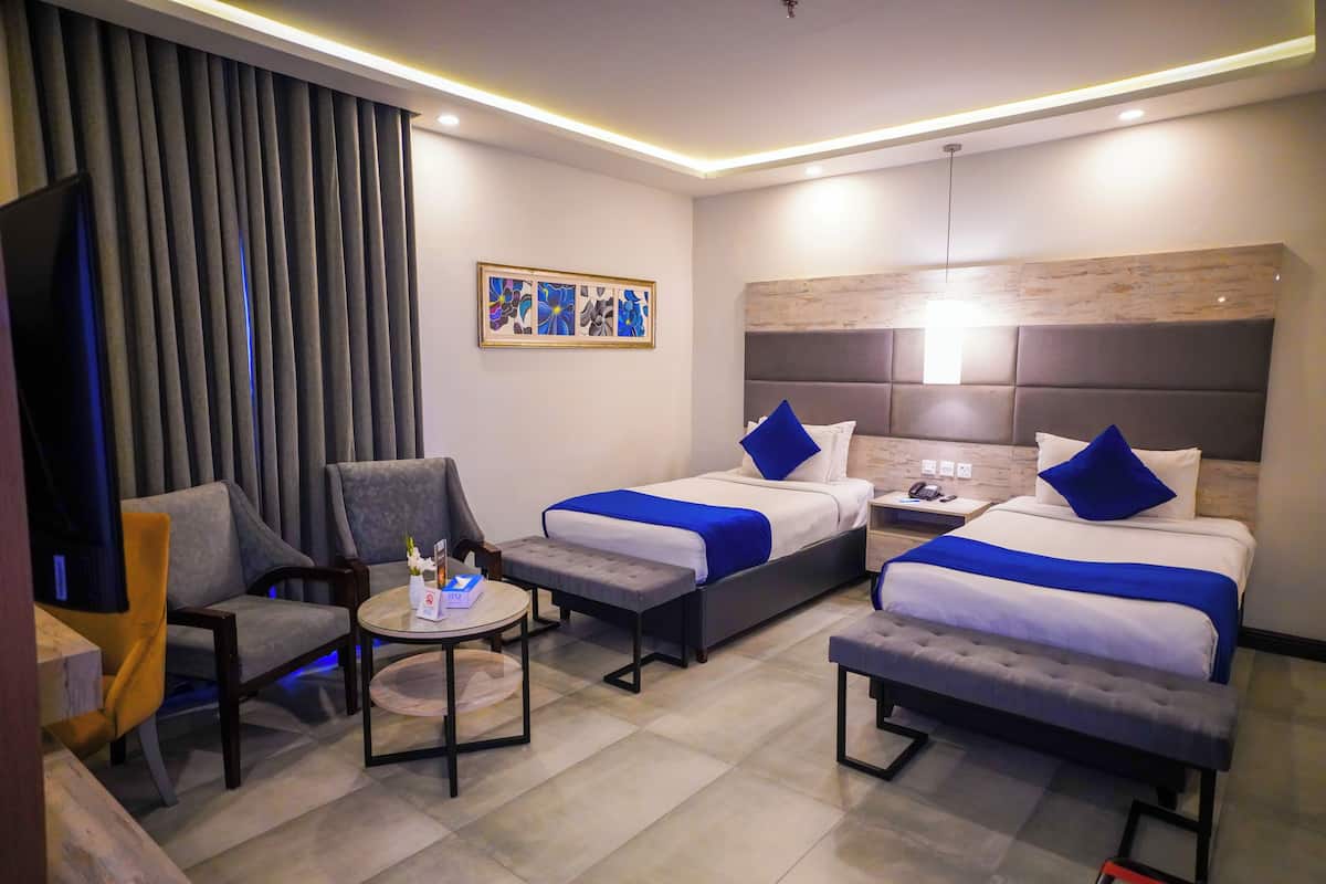 1 habitación, ropa de cama de alta calidad y minibar