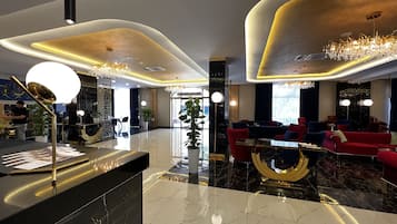 Lounge i lobbyen