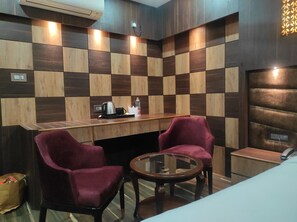 Royal Room | Premium bedding, desk, blackout curtains, soundproofing - Hotel Aavas Inn (Tezpur)