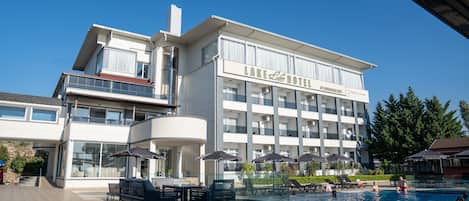 Voorkant van accommodatie