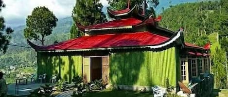 Fassade der Unterkunft