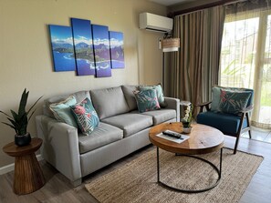 TV - Relaxing Condo with Ocean Views | Pono Kai Resort | PK-E103 (Kapaʻa)