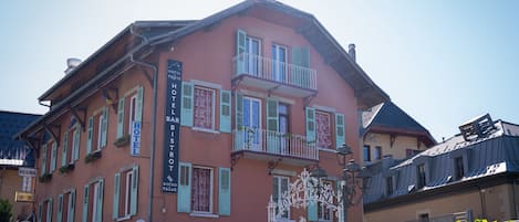Fassade der Unterkunft