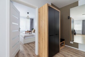 Departamento, 1 habitación, balcón | 1 habitación y ropa de cama