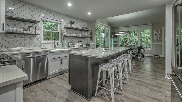 House, 3 Bedrooms | Private kitchen - Boardtown Farms by Escape to Blue Ridge (Ellijay)