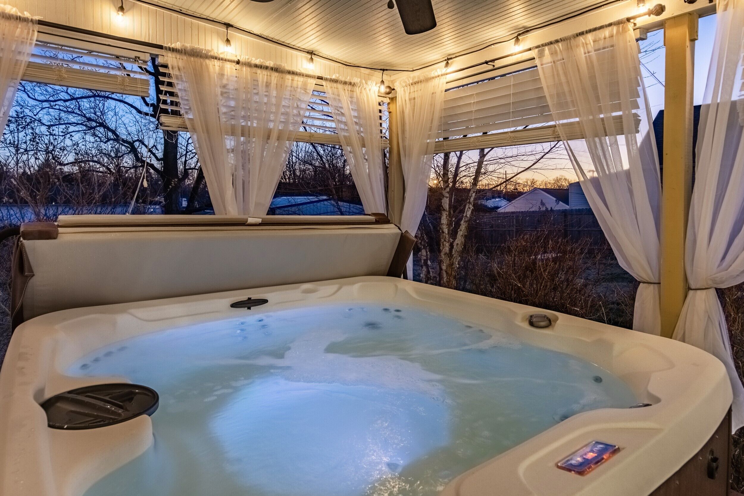 Bain à remous intérieur