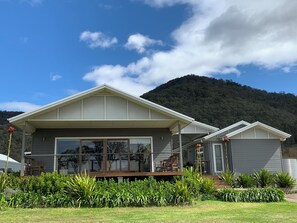 Exterior - modern family farmhouse with valley views (Paterson)