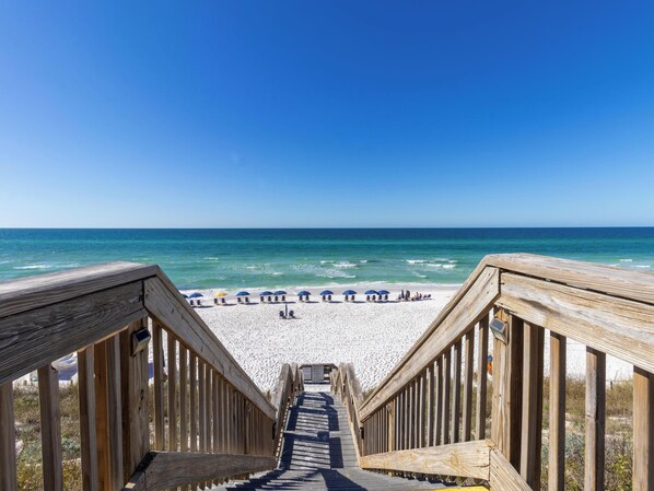 On the beach - Adagio #201C | Luxe Gulf Front, 2 Bikes + Amenities (Santa Rosa Beach)