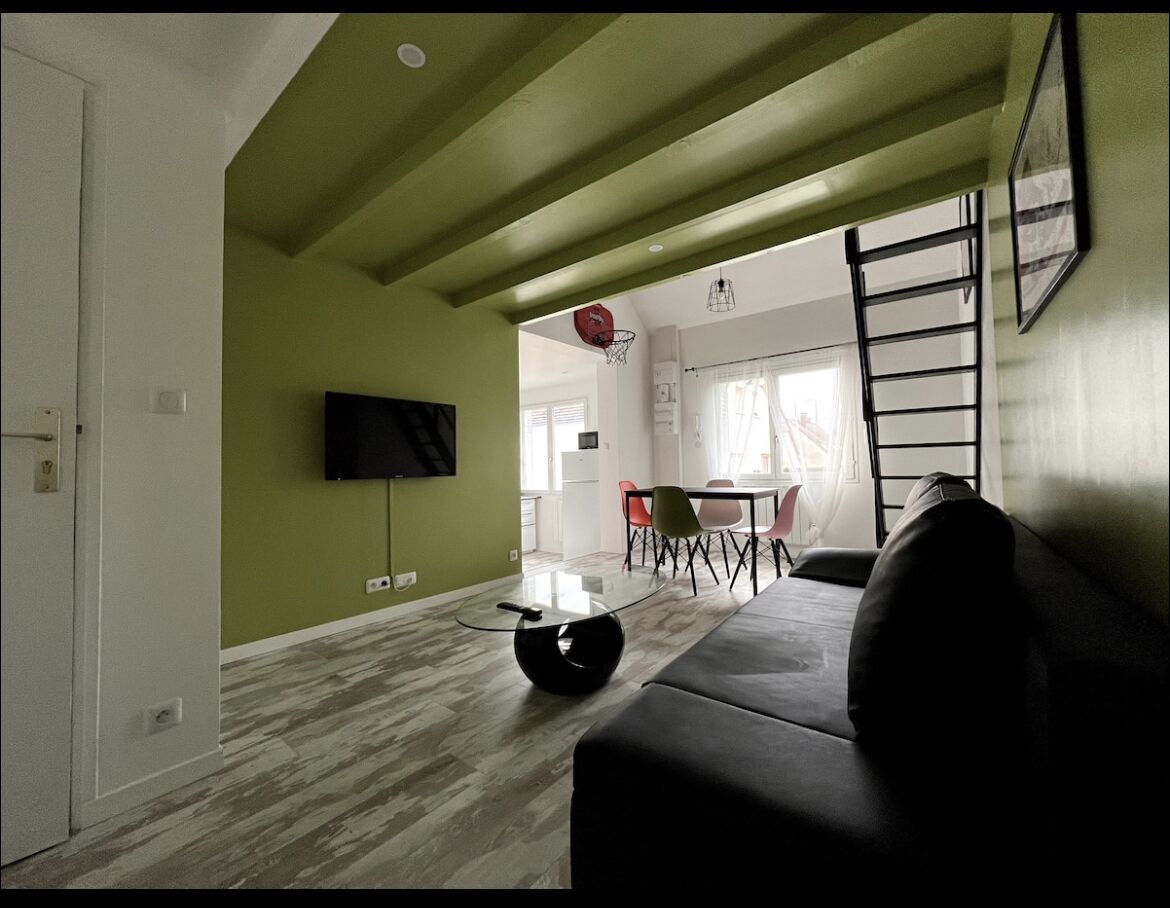 Beautiful "Street Art" Apartment near Parc Asterix, Chantilly, CDG Airport