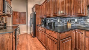Condo, 1 Bedroom | Private kitchen - Perch 1 by Escape to Blue Ridge (Blue Ridge)