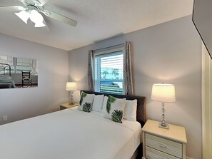2 bedrooms, iron/ironing board, WiFi, bed sheets - Beachside Villas #413 | Pet-Friendly Condo, Near Beach with Pool (Seagrove Beach)