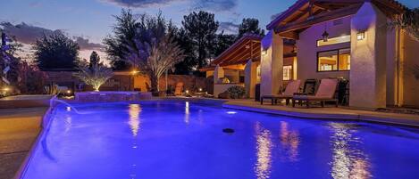 Außenpool, beheizter Pool