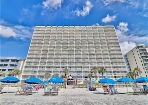 Condo, 2 Bedrooms | Beach | On the beach - 0511 Waters Edge Resort 2 Bedroom Condo by RedAwning (Murrells Inlet)