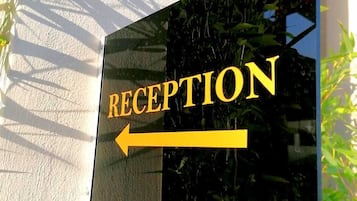 Entrada de la propiedad