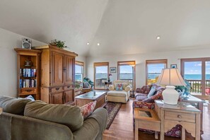 Télévision, lecteur de DVD, livres