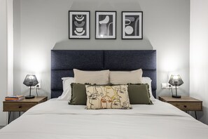 2 bedrooms, in-room safe, soundproofing, iron/ironing board