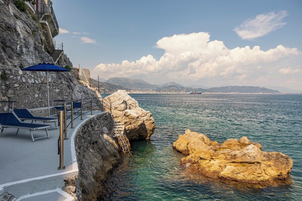 Villa, salle de bain attenante (Accesso privato al mare) | Extérieur