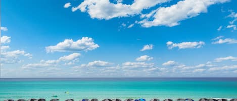 Vlak bij het strand