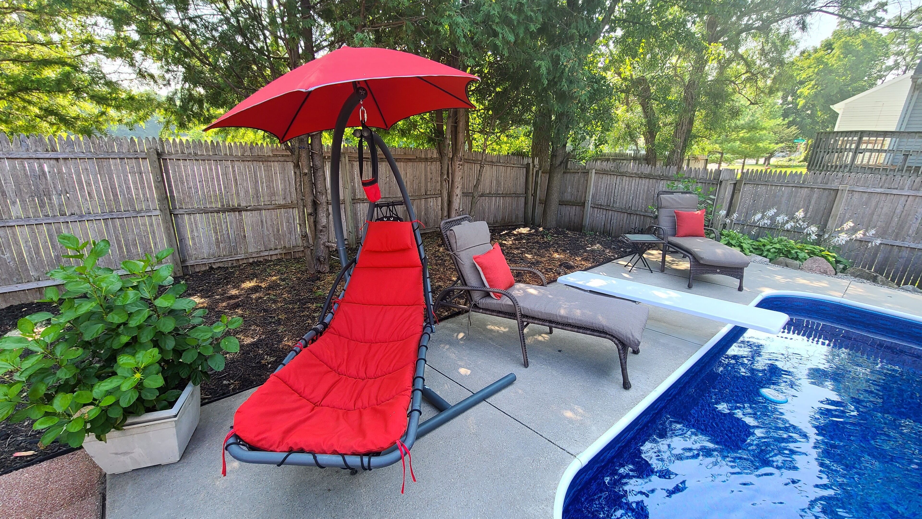 Außenpool, beheizter Pool