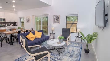 Apartment (3 Bedrooms) | Living area | 50-cm Smart TV with digital channels, TV