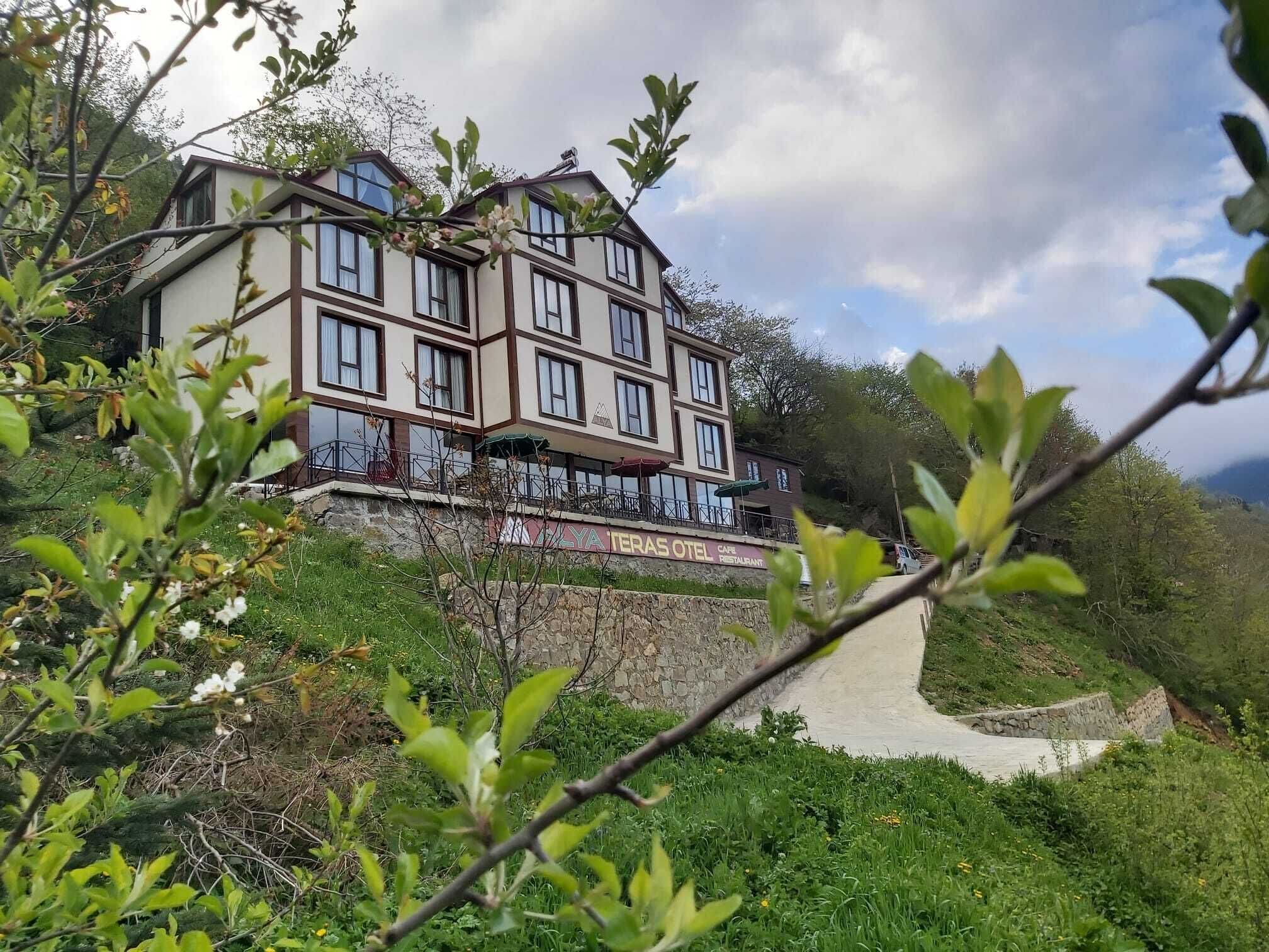 Façade de l’hébergement