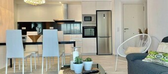 Beautiful new apartment in Tarifa with views to the Strait of Gibraltar, very good location.