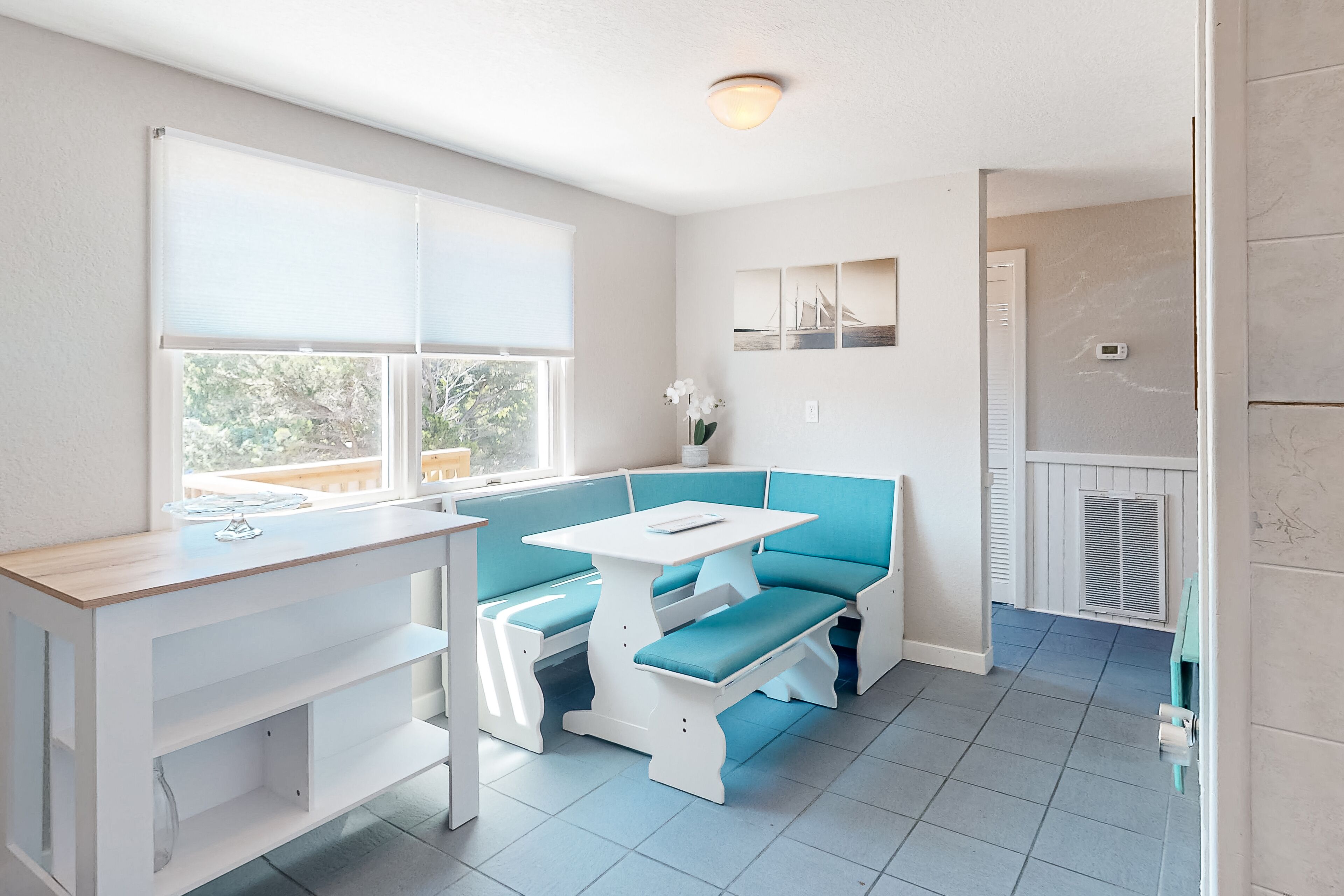 OBX beach house with ocean views, decks, private hot tub, & seasonal pool access