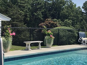 Outdoor pool - 86 Spring Hill - Private Pool, pet-friendly! (Sandwich)