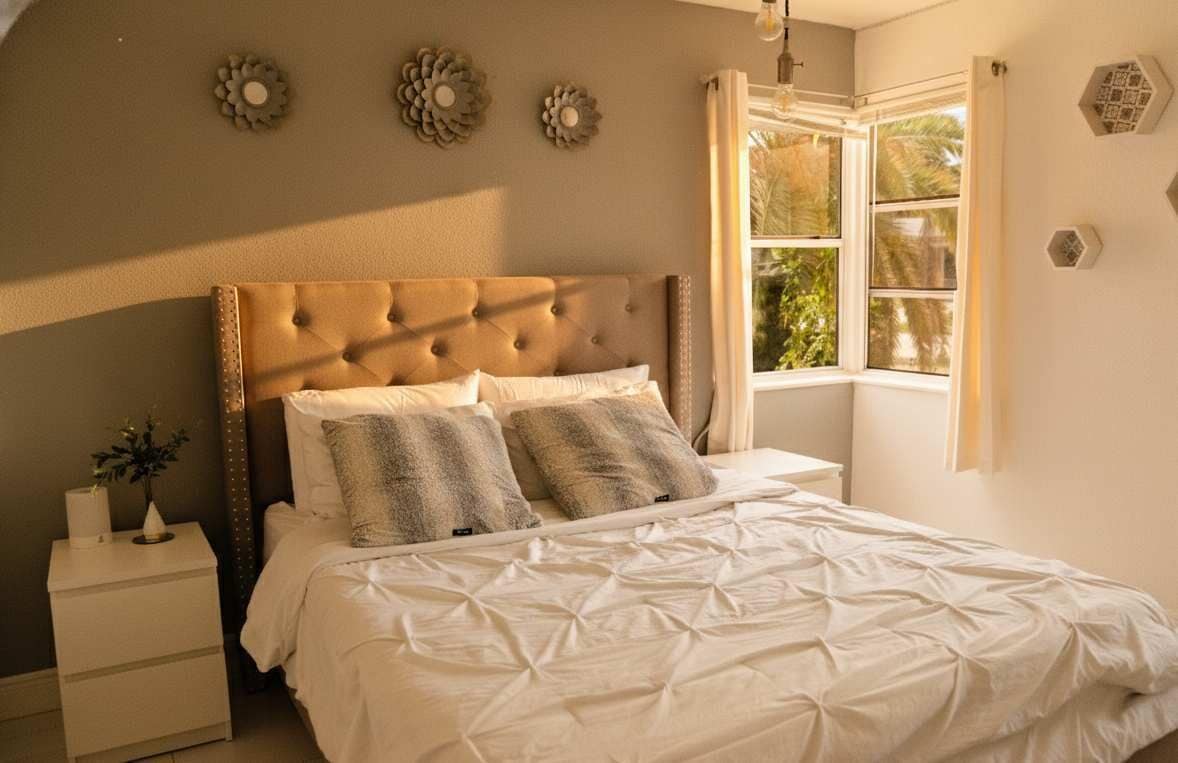 3 bedrooms, iron/ironing board, free WiFi, bed sheets