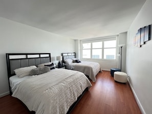 2 bedrooms, travel cot, free WiFi