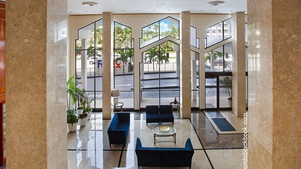Sitzecke in der Lobby