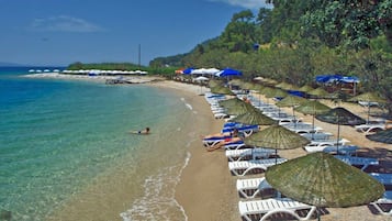 Playa en los alrededores y 10 bares en la playa
