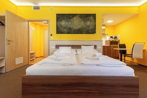 Standard Double Room | Memory foam beds, in-room safe, individually decorated, desk