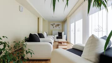 Coin salon dans le hall