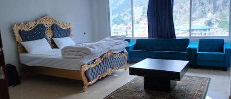 Habitación Deluxe doble | Vistas a la montaña