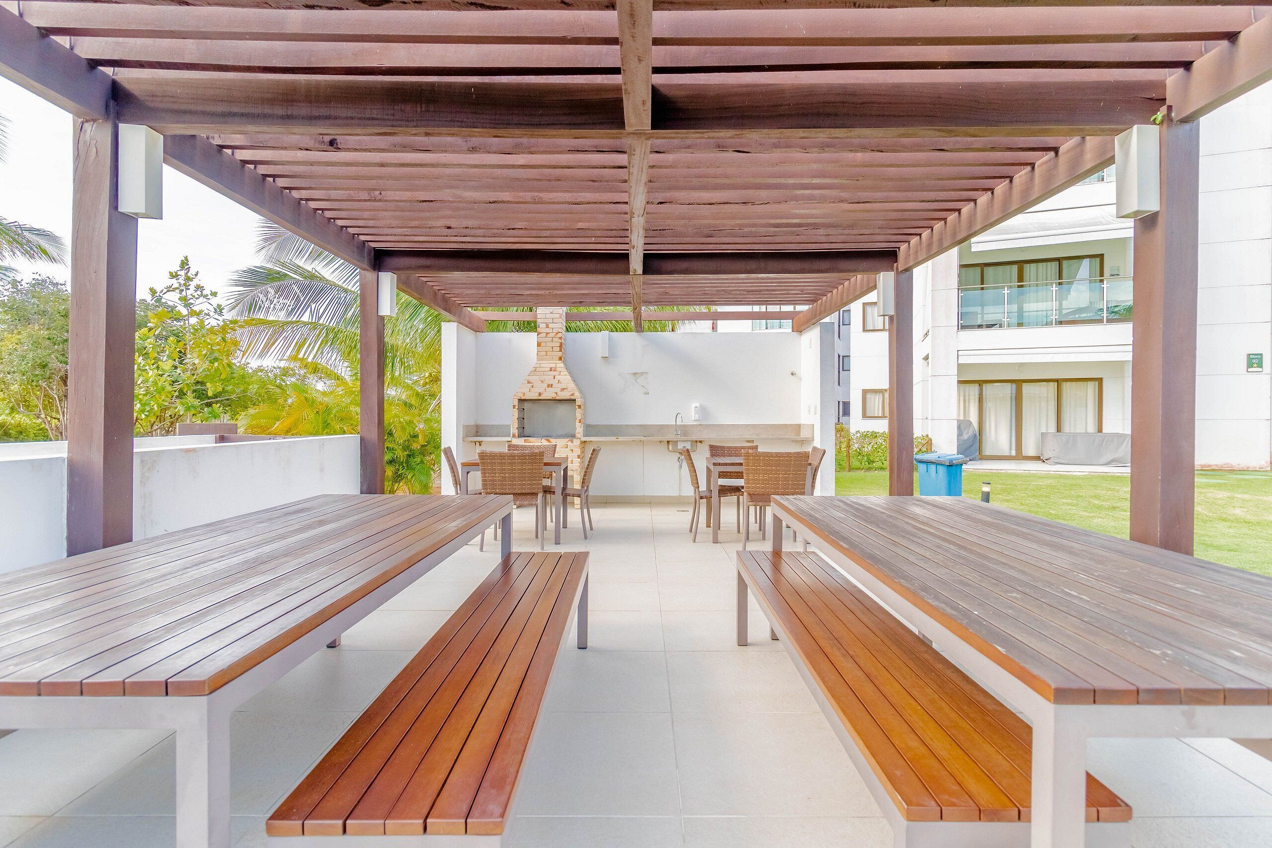 Apartamento | Opções para refeição ao ar livre