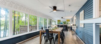 Sailgate Escape / Waterfront Home w/ Covered Dock & Big Views