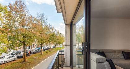 Modern apartment with garage box and free wifi