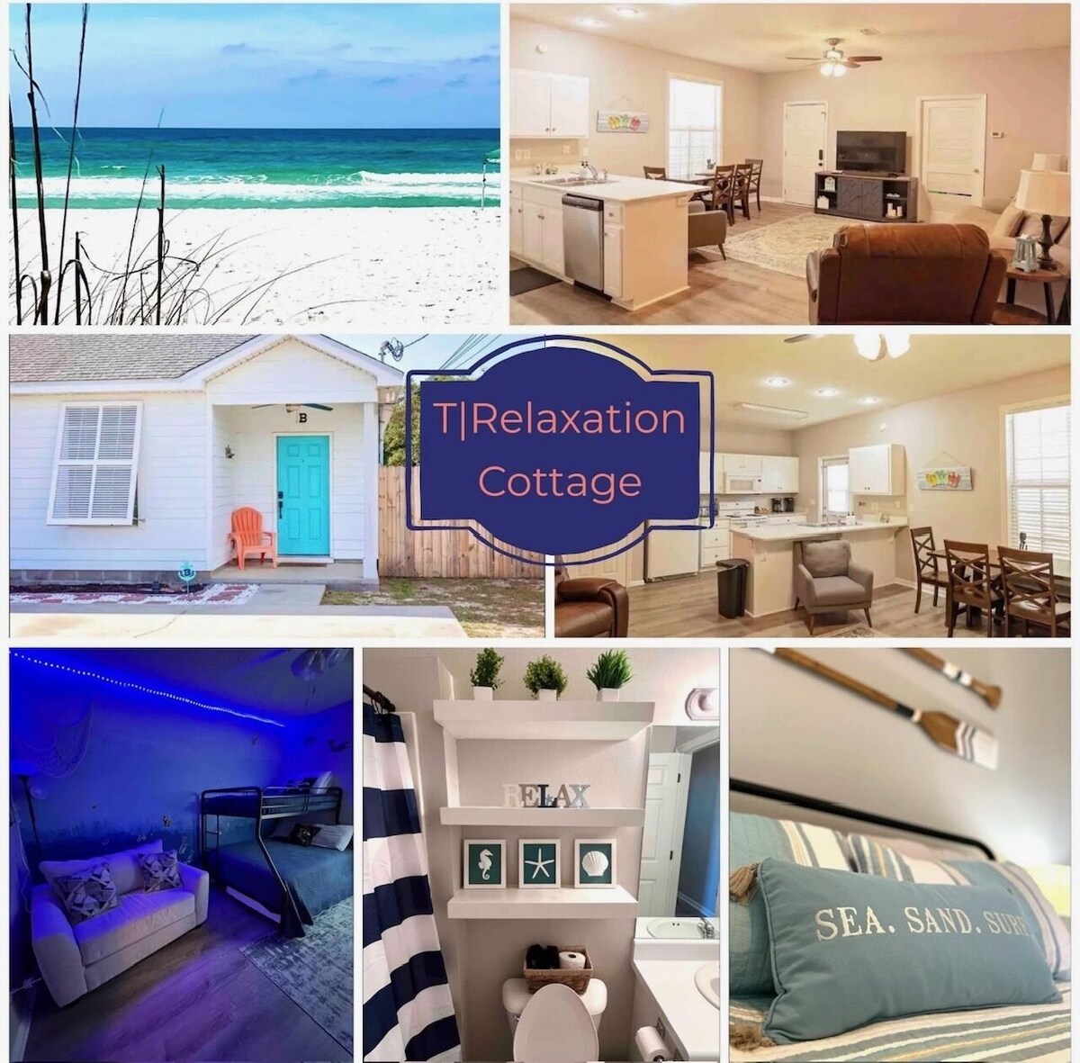 Cozy PCB Beach HOME~Walk Right 2 Beach & Pet Friendly!